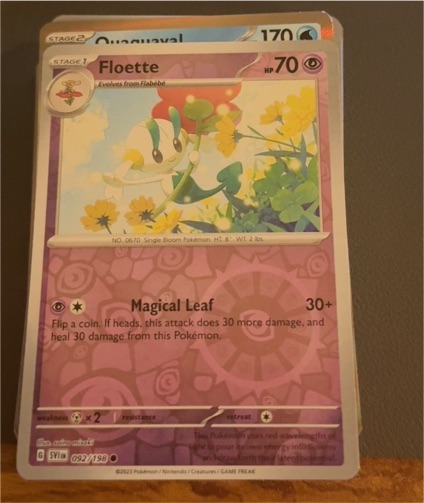 2023 Pokemon Scarlet & Violet #092 Floette — front