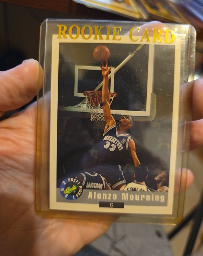 1992 Classic Draft Picks #60 Alonzo Mourning — front