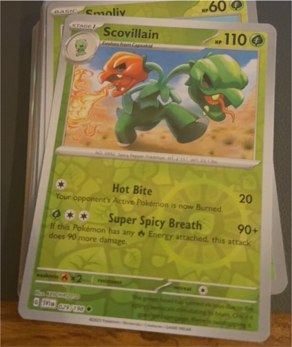 2023 Pokémon Scarlet & Violet #029 Scovillain — front