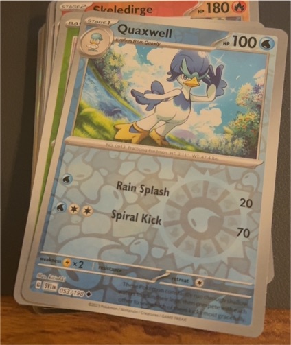 2023 Pokémon Scarlet & Violet #053 Quaxwell — front