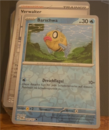 2024 Pokémon Scarlet & Violet Twilight Masquerade #049 Feebas — front