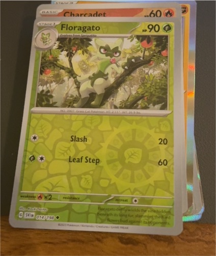 2023 Pokémon Scarlet & Violet #014 Floragato — front