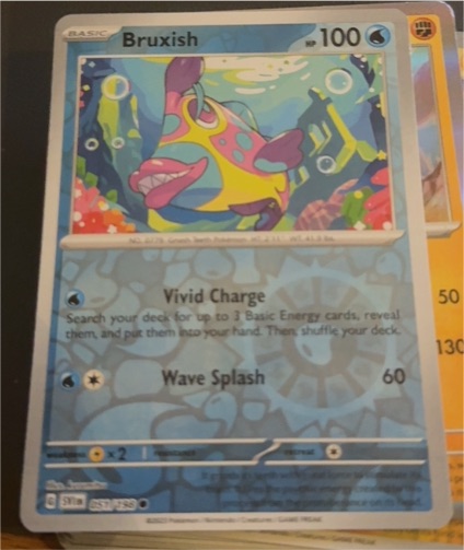 2023 Pokémon Scarlet & Violet #051 Bruxish — front