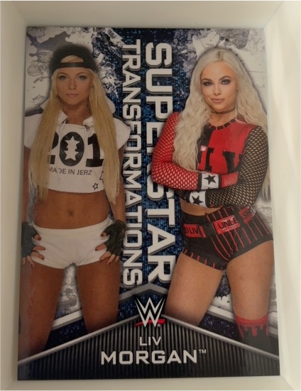 2020 Topps WWE Women's Division Superstar Transformations #ST-9 Liv Morgan — front