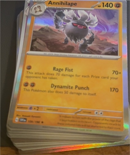 2023 Pokémon Scarlet & Violet Paldean Fates #047 Annihilape — front