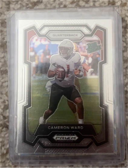 2024 Panini Prizm Draft Picks #199 Cameron Ward — front