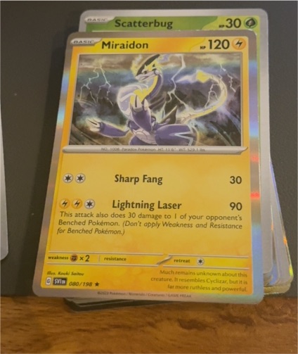 2023 Pokémon Scarlet & Violet #080 Miraidon — front