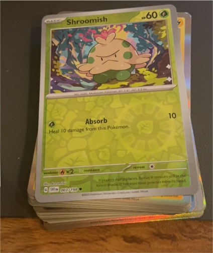 2023 Pokémon Scarlet & Violet #003 Shroomish — front