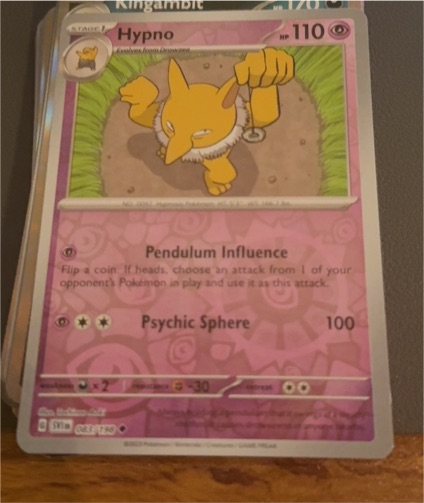 2023 Pokémon Scarlet & Violet #083 Hypno — front