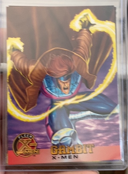 1996 Fleer Marvel X-Men #6 Gambit — front