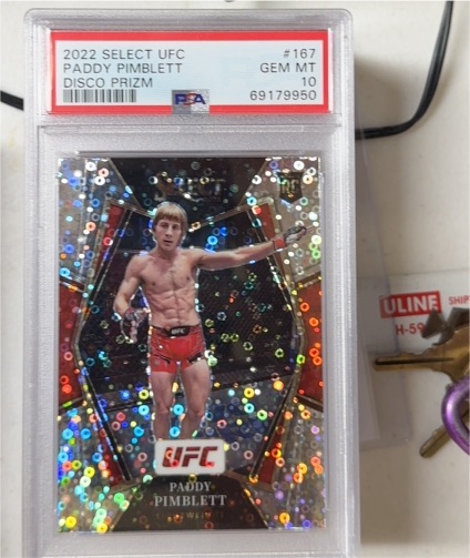 2022 Panini Select UFC #167 Paddy Pimblett — front