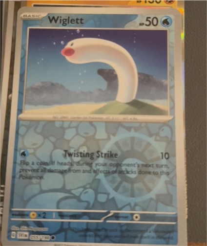 2023 Pokémon SV01: Scarlet & Violet Base Set #055 Wiglett — front