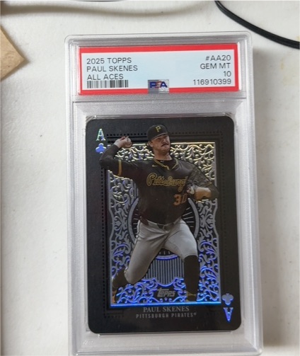 2025 Topps #AA20 Paul Skenes — front