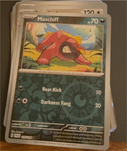 2023 Pokémon Scarlet & Violet #135 Maschiff — front