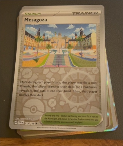 2023 Pokémon Scarlet & Violet #178 Mesagoza — front