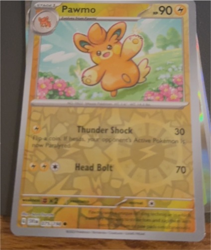 2023 Pokémon SV01: Scarlet & Violet Base Set #075 Pawmo — front