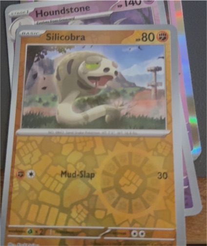 2023 Pokémon Scarlet & Violet #119 Silicobra — front