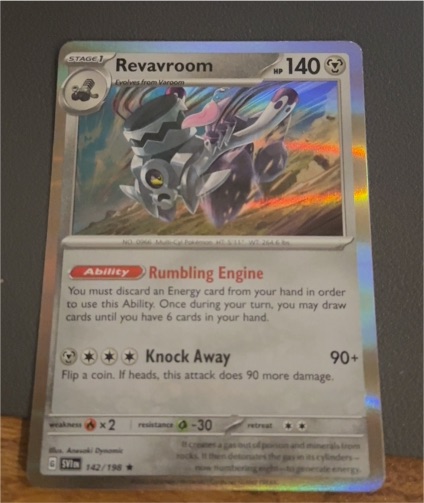 2023 Pokémon TCG Scarlet & Violet #142 Revavroom — front