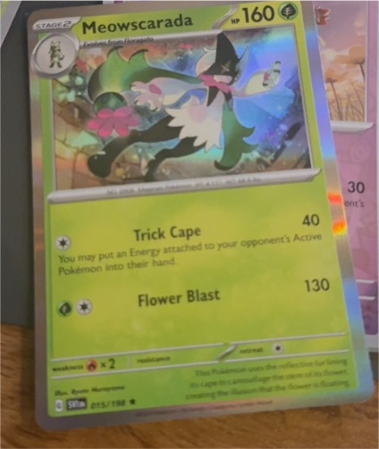2023 Pokémon Scarlet & Violet #015 Meowscarada — front