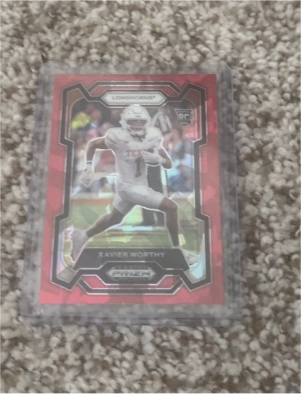 2024 Panini Prizm Draft Picks #153 Xavier Worthy — front