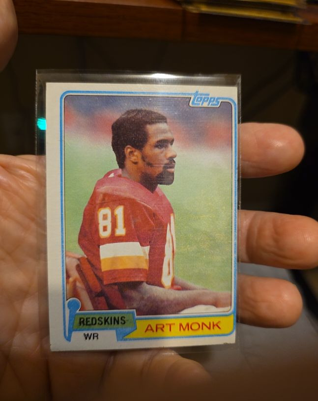 1981 Topps #194 Art Monk — front