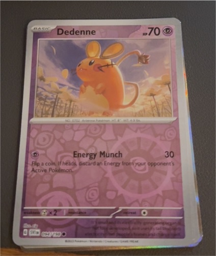 2023 Pokémon Scarlet & Violet #094 Dedenne — front