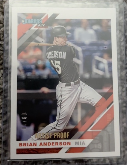 2019 Donruss #173 Brian Anderson — front