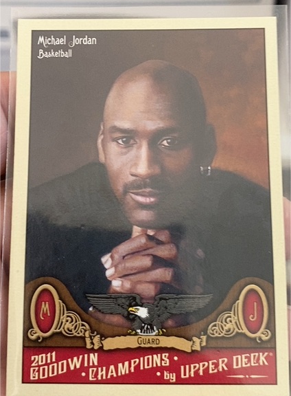 2011 Upper Deck Goodwin Champions #23 Michael Jordan — front