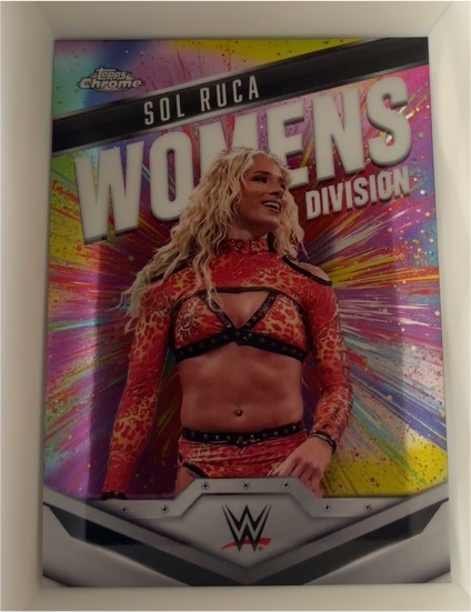 2025 Topps Chrome WWE #WD-SOL Sol Ruca Women's Division — front