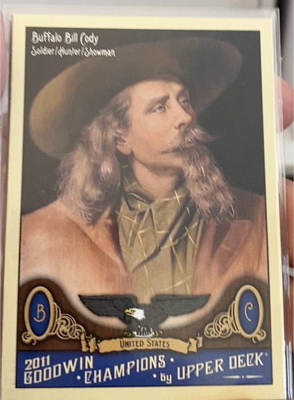 2011 Upper Deck Goodwin Champions #172 Buffalo Bill Cody — front