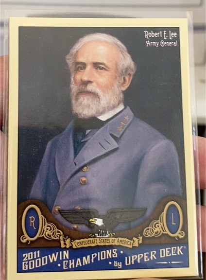 2011 Upper Deck Goodwin Champions #166 Robert E. Lee — front
