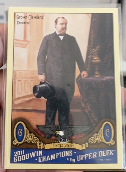 2011 Upper Deck Goodwin Champions #179 Grover Cleveland — front