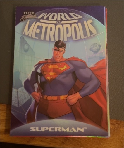 2025 Fleer Brilliants #WM-1 Superman World of Metropolis — front