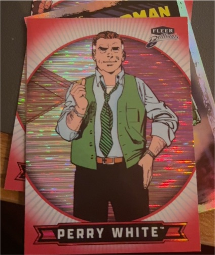2025 Fleer Brilliants Superman #4 Perry White — front