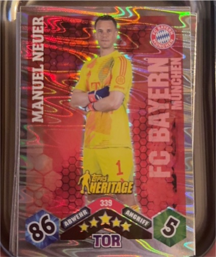 2024 Topps Match Attax Bundesliga #339 Manuel Neuer — front
