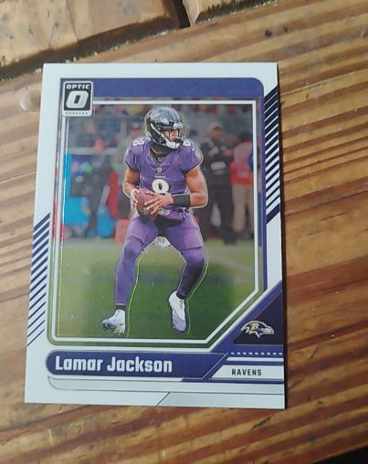 2024 Panini Donruss Optic #13 Lamar Jackson — front