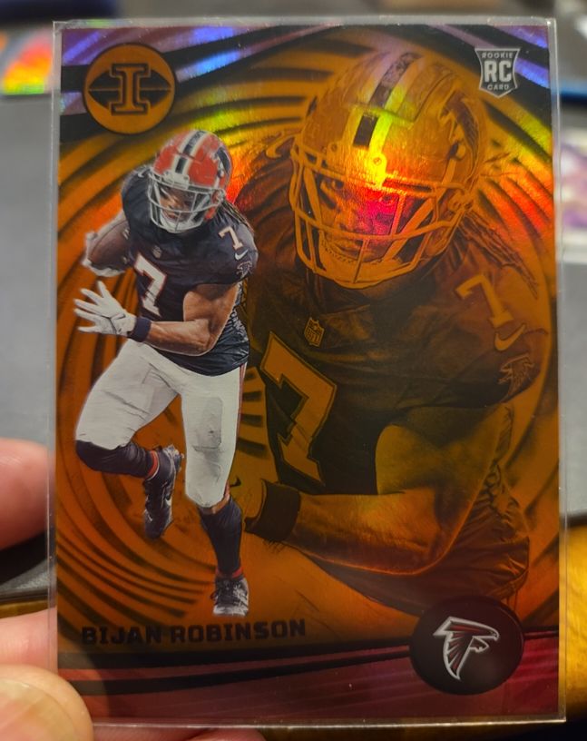 2023 Panini Illusions #6 Bijan Robinson — front