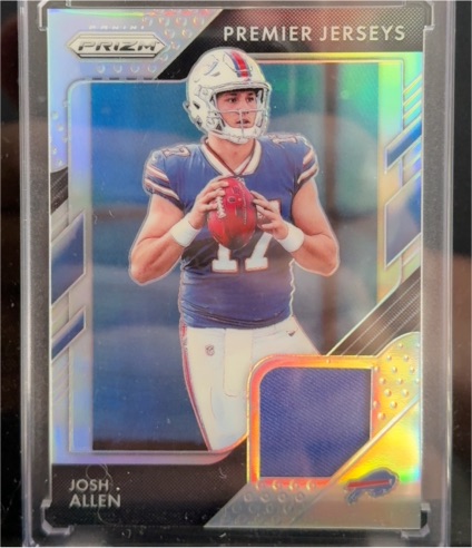 2018 Panini Prizm Premier Jerseys #PP-5 Josh Allen — front