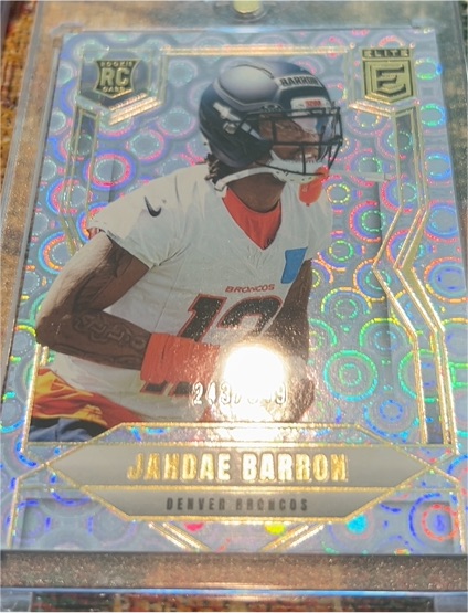 2025 Panini Donruss Elite #168 Jahdae Barron — front