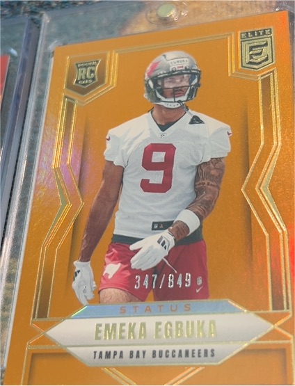 2025 Donruss Elite #347 Emeka Egbuka — front