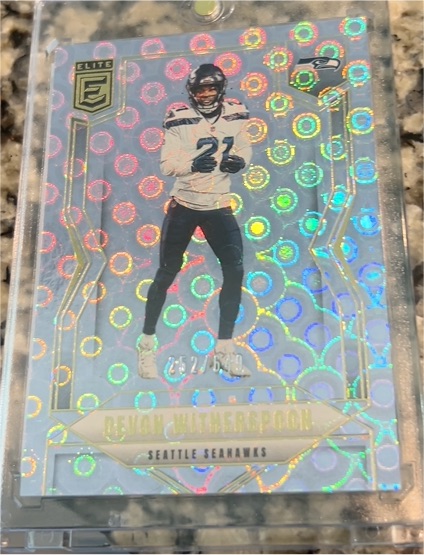 2025 Panini Donruss Elite #23 Devon Witherspoon — front