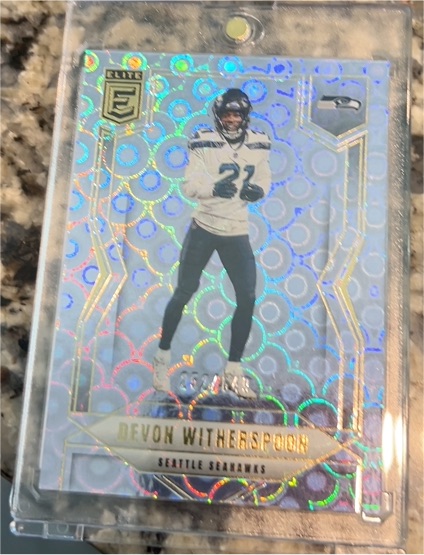 2025 Panini Elite #62 Devon Witherspoon — front