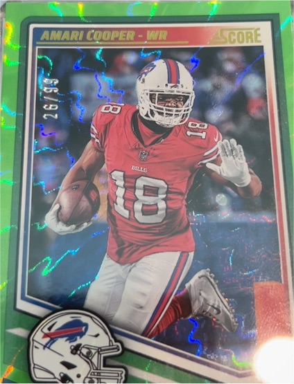 2025 Panini Score #132 Amari Cooper — front