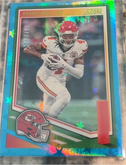 2025 Panini Score #182 Rashee Rice — front