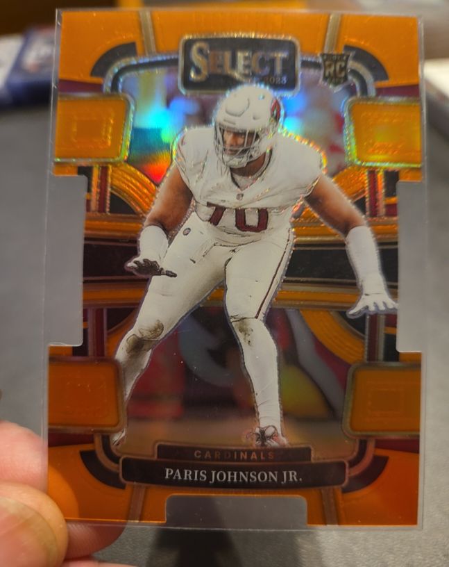 2023 Panini Select Concourse #3 Paris Johnson Jr. — front