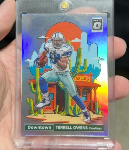 2024 Panini Donruss Optic #8 Terrell Owens Downtown — front