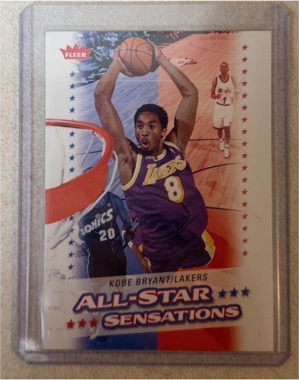 2008-09 Fleer All-Star Sensations #AS-13 Kobe Bryant — front