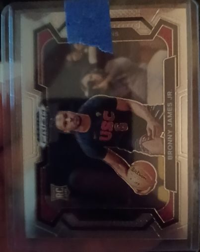 2024 Panini Prizm Draft Picks #86 Bronny James Jr. — front
