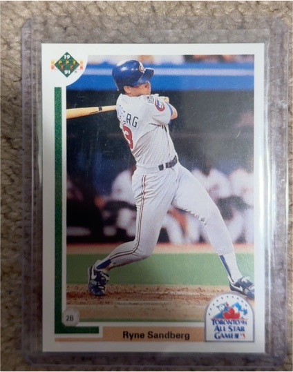 1991 Upper Deck Final Edition #93F Ryne Sandberg — front