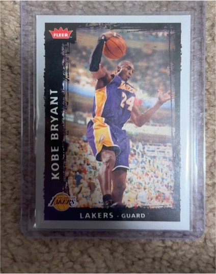 2008-09 Fleer #101 Kobe Bryant — front